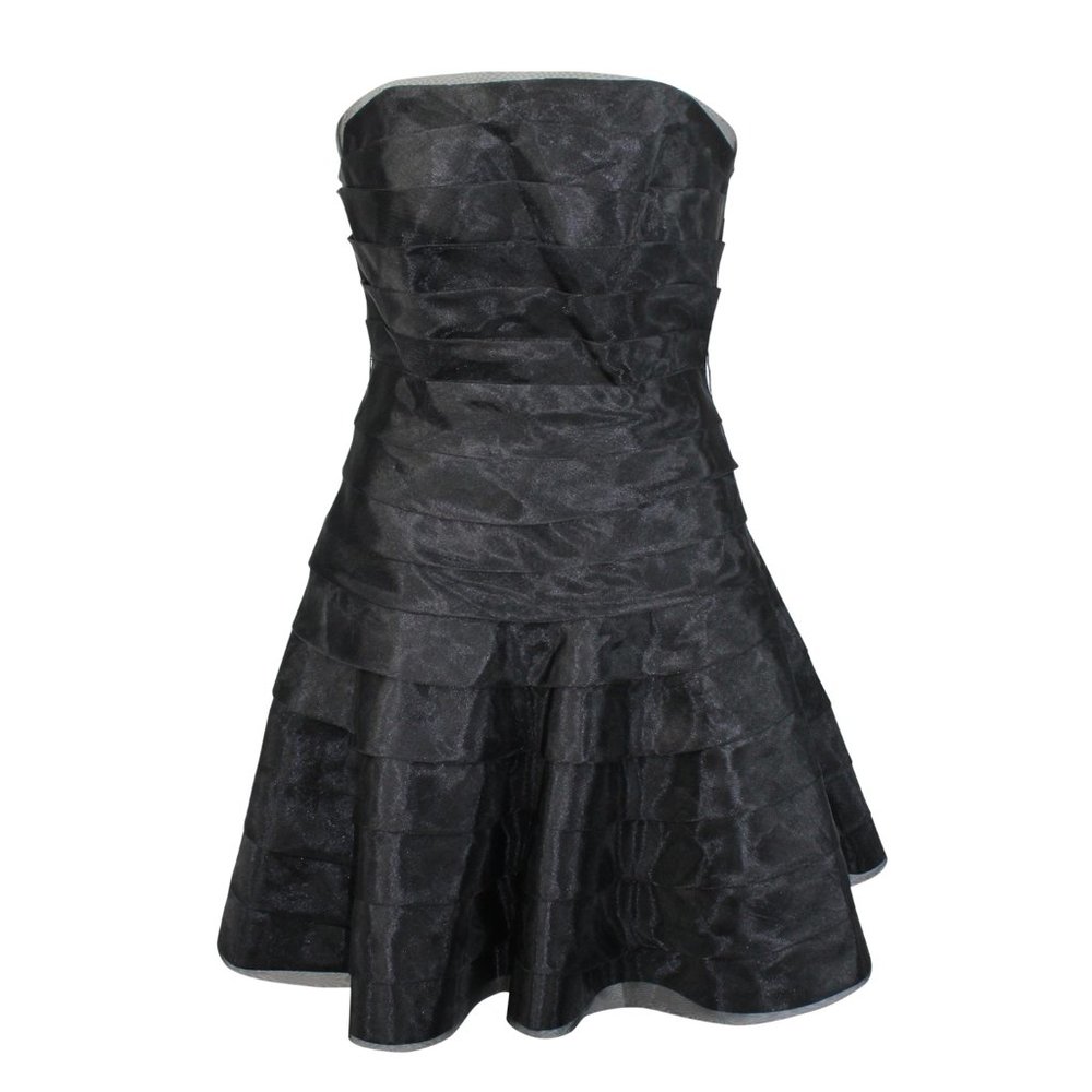 Neblon NWT Strapless Pleated Fit & Flare Dress SM
